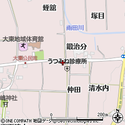 須賀川東部地域包括支援センター周辺の地図