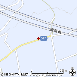 新潟県小千谷市池ケ原613周辺の地図