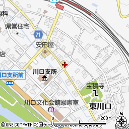 新潟県長岡市東川口593周辺の地図