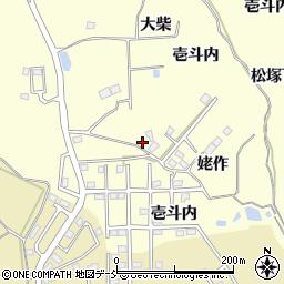 福島県須賀川市松塚姥作周辺の地図