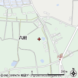 福島県須賀川市和田六軒周辺の地図