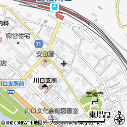 新潟県長岡市東川口596周辺の地図