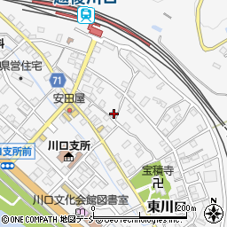 新潟県長岡市東川口646周辺の地図