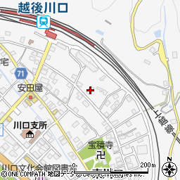 新潟県長岡市東川口672周辺の地図