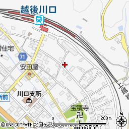 新潟県長岡市東川口677周辺の地図