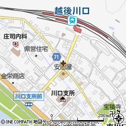 新潟県長岡市東川口606周辺の地図
