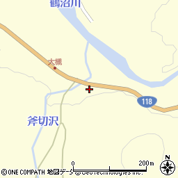 福島県岩瀬郡天栄村田良尾滝ノ上山周辺の地図