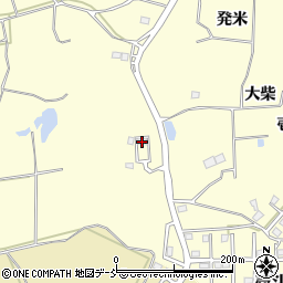 福島県須賀川市松塚南山周辺の地図