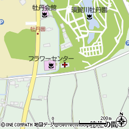 須賀川市フラワーセンター周辺の地図