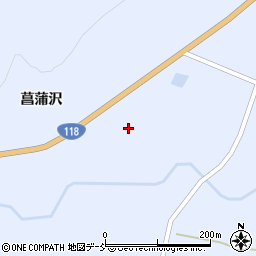 福島県岩瀬郡天栄村牧之内中林周辺の地図