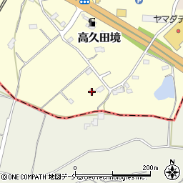 福島県須賀川市高久田境36周辺の地図