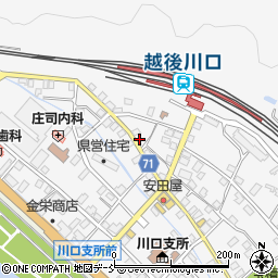 新潟県長岡市東川口616周辺の地図