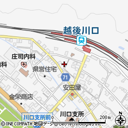 新潟県長岡市東川口617周辺の地図