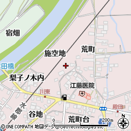 福島県須賀川市小作田施空地周辺の地図