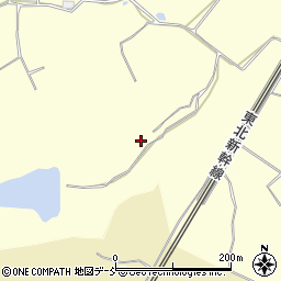 福島県須賀川市松塚雛田周辺の地図