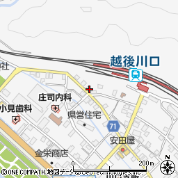 新潟県長岡市東川口715周辺の地図