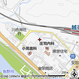 新潟県長岡市東川口周辺の地図