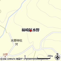 新潟県上越市柿崎区水野周辺の地図