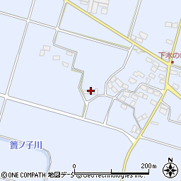 福島県須賀川市木之崎竹之花周辺の地図