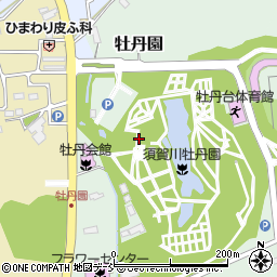 福島県須賀川市牡丹園周辺の地図