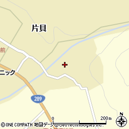 福島県南会津郡南会津町片貝宇和田周辺の地図