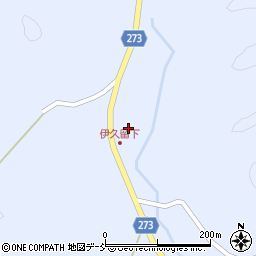 石川県鳳珠郡穴水町伊久留チ周辺の地図