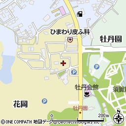 福島県須賀川市花岡28-3周辺の地図