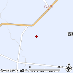 福島県岩瀬郡天栄村牧之内釜場周辺の地図