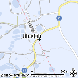新潟県長岡市川口中山2323-1周辺の地図