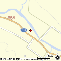 福島県岩瀬郡天栄村田良尾宮前周辺の地図