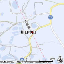 新潟県長岡市川口中山2235周辺の地図