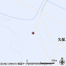 福島県須賀川市桙衝上道周辺の地図