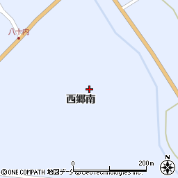 福島県岩瀬郡天栄村牧之内西郷南周辺の地図