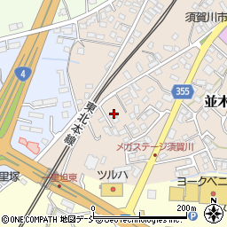 福島県須賀川市並木町276周辺の地図
