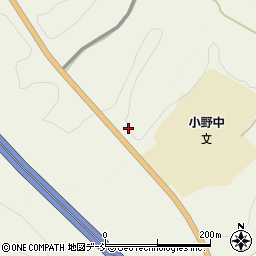 福島県田村郡小野町小野赤沼物木作29周辺の地図