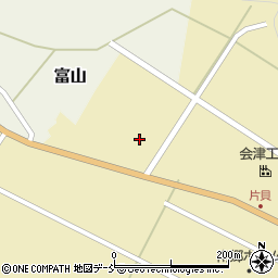 福島県南会津郡南会津町片貝居村1421-2周辺の地図