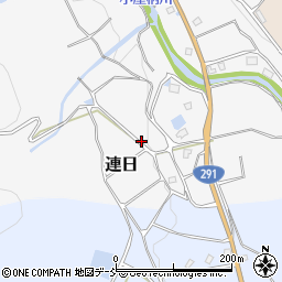 新潟県魚沼市連日周辺の地図