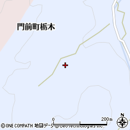 石川県輪島市門前町栃木（ヰ）周辺の地図