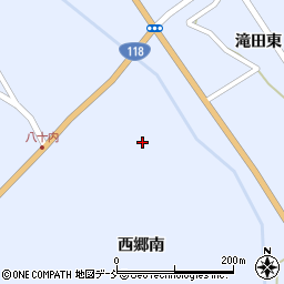 福島県岩瀬郡天栄村牧之内八十内東周辺の地図