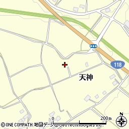 福島県須賀川市松塚天神86周辺の地図