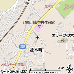 福島県須賀川市並木町248周辺の地図