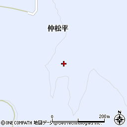 福島県天栄村（岩瀬郡）牧之内（供達場）周辺の地図