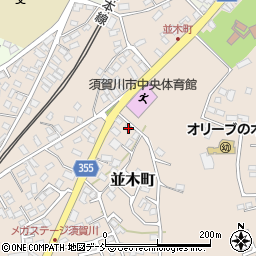 福島県須賀川市並木町249周辺の地図