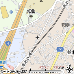 福島県須賀川市並木町124周辺の地図