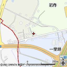 福島県須賀川市岩作93周辺の地図