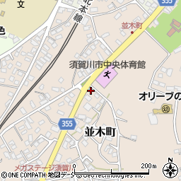 福島県須賀川市並木町250周辺の地図
