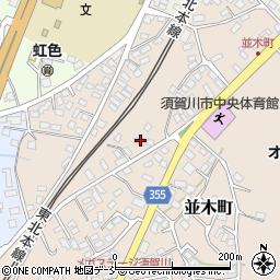 福島県須賀川市並木町86周辺の地図