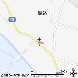 福島県須賀川市堀込内屋敷周辺の地図