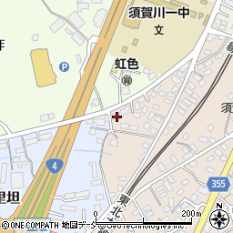 福島県須賀川市並木町122周辺の地図