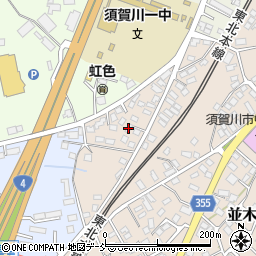 福島県須賀川市並木町111周辺の地図